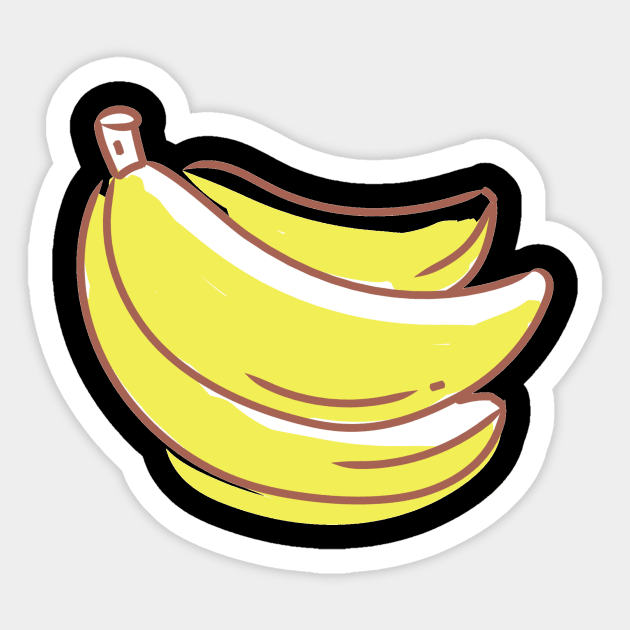 Banana GoVegan Sticker by Paradise Awaits